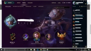 Conta OURO I 99PDL - 61 Skins - League of Legends LOL