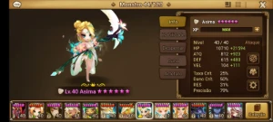 Conta SW MID Game - Nat 5* L&D - Asima + Rica - Summoners War