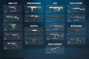Conta valorant com Varias skins e conjunto completo.