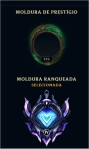 Conta League of Legends Diamante 4 196 skins LOL