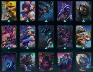 Conta League of Legends Diamante 4 196 skins LOL