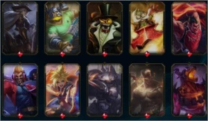 Conta League of Legends Diamante 4 196 skins LOL
