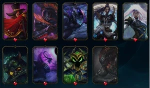 Conta League of Legends Diamante 4 196 skins LOL
