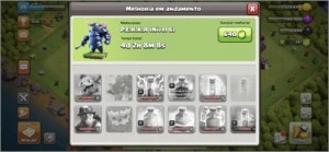 CLASH OF CLANS CV10 (CONTA ANTIGA PARADA)