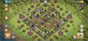 CLASH OF CLANS CV10 (CONTA ANTIGA PARADA)