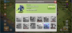 CLASH OF CLANS CV10 (CONTA ANTIGA PARADA)