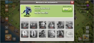 CLASH OF CLANS CV10 (CONTA ANTIGA PARADA)