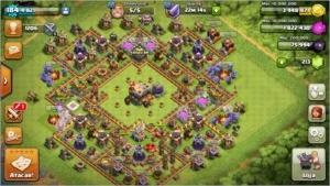 Clash Of Clans CV11 TOTALMENTE FULL