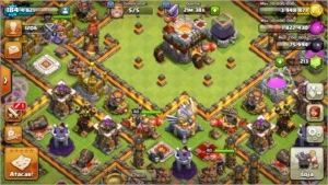Clash Of Clans CV11 TOTALMENTE FULL