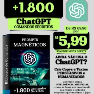 1800+ Prompts ChatGPT: Desbloqueie o Poder da IA! Envio Auto - Outros