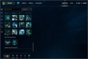 Conta de lol Diamante II - All champs, 200+ Skins - League of Legends