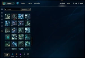Conta de lol Diamante II - All champs, 200+ Skins - League of Legends