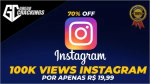 [Promoção] 100K Visualizações INSTAGRAM por apenas R$ 19,99 - Redes Sociais