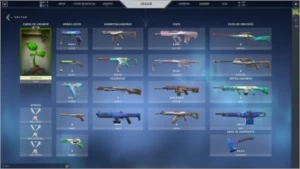 Conta valorant 4 facas 3 passes Vandal Sublime e Phantom Oni