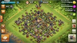 Conta cv 11 Clash of Clans
