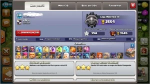 Conta cv 11 Clash of Clans