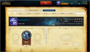 Conta unraked lv 30 / smurf - League of Legends LOL