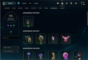 CONTA EX MESTRE COMO EMOTE MESTRE - League of Legends LOL