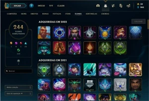 CONTA EX MESTRE COMO EMOTE MESTRE - League of Legends LOL