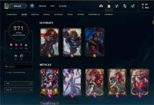 CONTA EX MESTRE COMO EMOTE MESTRE - League of Legends LOL