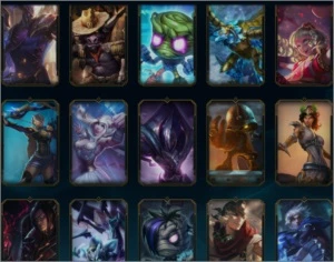 Conta com 150 Skins - League of Legends LOL