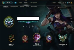 Conta LOL smurf - League of Legends