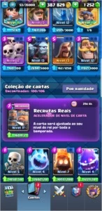 Conta de Clash Royale gemada