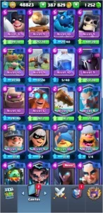 Conta de Clash Royale gemada