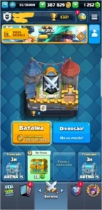 Conta de Clash Royale gemada