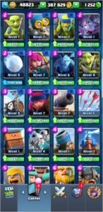 Conta de Clash Royale gemada