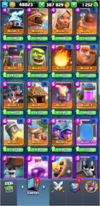 Conta de Clash Royale gemada