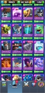 Conta de Clash Royale gemada