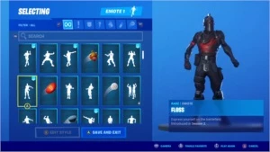 Conta Fortnite - Black Knight com Mako Glider.