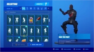 Conta Fortnite - Black Knight com Mako Glider.