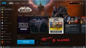 Conta WoW com Shadowlands - Blizzard