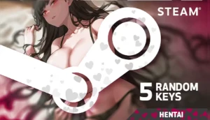 5 Jogos Steam Hentai - Key Aleatória - Outros