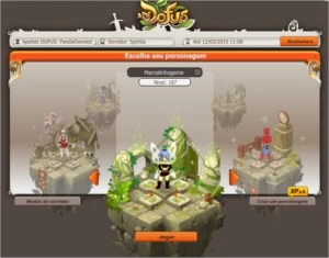 Eni lvl 187 scrol 90 en int / profição alfamago lvl 100 - Dofus