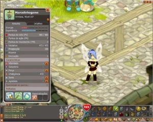 Eni lvl 187 scrol 90 en int / profição alfamago lvl 100 - Dofus