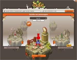 Eni lvl 187 scrol 90 en int / profição alfamago lvl 100 - Dofus