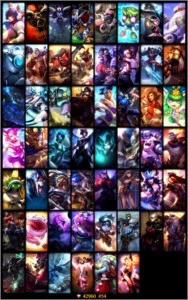 Conta League of Legends Platina 1 Todas as runas LOL