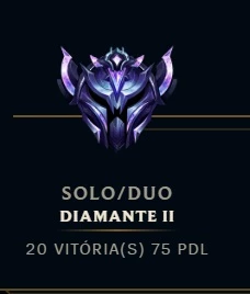 Conta diamante 2 mmr muito bom - League of Legends LOL