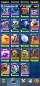 Conta Clash Royale nv 12