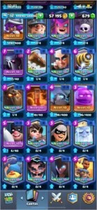 Conta Clash Royale nv 12