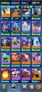 Conta Clash Royale nv 12