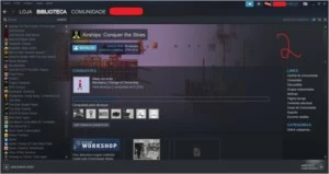 Conta Steam com 43 jogos e 2,25 de saldo