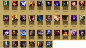 League of Legends - Ouro 1 LOL