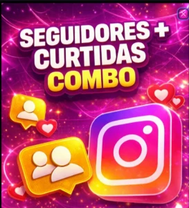 500 seguidores + 100 curtidas + Reposição automática