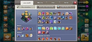CV14 FULL TH14 37 SKINS 6 PAISAGENS C/ DADOS DE CRIAÇÃO - Clash of Clans