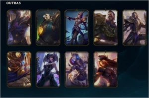 CONTA LOL MESTRE 2020-2021 COM SKIN VITORIOSA 2013-2021 - League of Legends