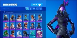 conta fortnite battle royale e salve o mundo (preço neg)